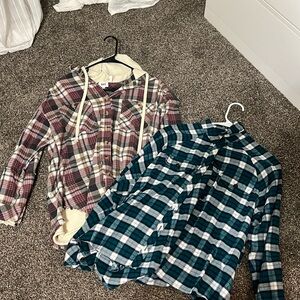 Assorted flannels